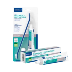 Virbac Brosse à Dents + Kit Dentifrice Enzymatique C.E.T.
