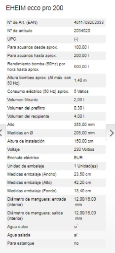 Eheim Filtre Extérieur Ecco Pro 7 Eheim Filtre Extérieur Ecco Pro – Image 5