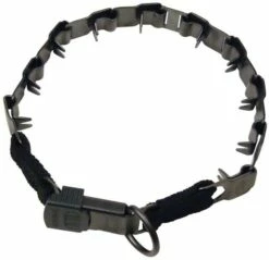 HS Sprenger Collier D'entraînement Tech Avec Fermeture à Pointes Noir Mat