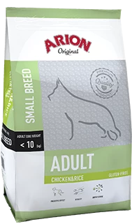Arion Nourriture Pour Chiens Original Adult Small Poulet Et Riz