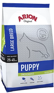 Arion Nourriture Pour Chiens Original Puppy Large Poulet Et Riz
