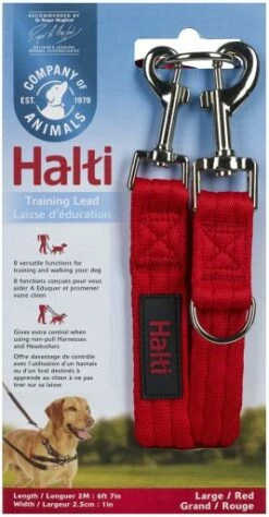 Halti Sangle D'entraînement Rouge 7 Halti Sangle D'entraînement Rouge -Miscota Soldes Boutique 118173 na halti training lead red large 0 g