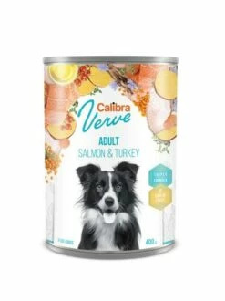 Calibra Verve Grain Free Adult Saumon Et Dinde Nourriture Humide Pour Chiens
