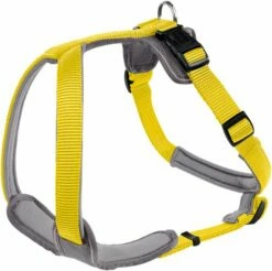 Hunter Harnais Pour Chien En Néoprène Jaune Et Gris