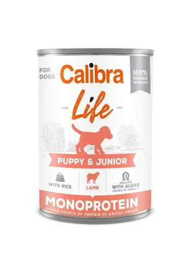 Calibra Life Puppy & Junior Agneau Et Riz Nourriture Humide Pour Chiots 3 Calibra Life Puppy & Junior Agneau Et Riz Nourriture Humide Pour Chiots