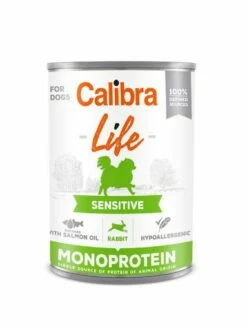 Calibra Nourriture Humide Life Sensitive Rabbit Pour Chiens