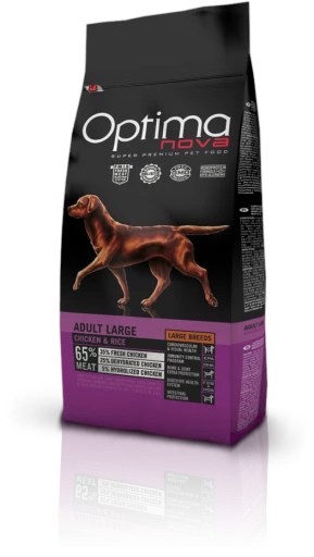 Optimanova Adult Large Poulet Et Riz 7 Optimanova Adult Large Poulet Et Riz – Image 5