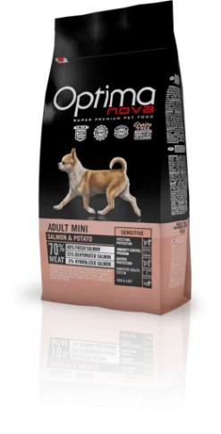 Optimanova Adult Mini Saumon Et Pomme De Terre Grain Free 12 Optimanova Adult Mini Saumon Et Pomme De Terre Grain Free -Miscota Soldes Boutique 126383 126383 bag 03 2 0 g