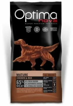 Optimanova Adult Mature Poulet Et Riz -Miscota Soldes Boutique 126384 126350 8413037561789 1 jpeg 1 g