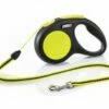 Flexi Nouvelle Laisse Classique Neon Reflext Leash Reflext Yellow Lanyard -Miscota Soldes Boutique 129424 produktbilder newneon s cord 5 1240x886px 1 g