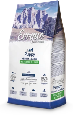 Evoque Puppy Medium/Large Agneau Wild Sanglier Et Riz