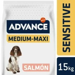 Advance Medium-Maxi Adult Sensitive Au Saumon & Riz -Miscota Soldes Boutique 147513 1 2 3 g