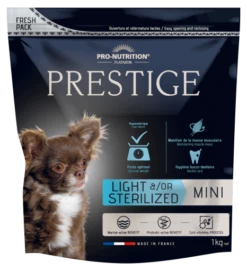 Flatazor Nourriture Pour Chiens Prestige Prestige Adult Mini Light/Sterilized