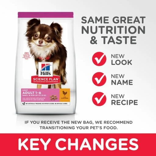 Hill's Science Plan Small & Mini Adult Light Au Poulet 7 Hill's Science Plan Small & Mini Adult Light Au Poulet – Image 5