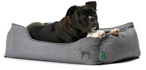 Hunter Lit Carré Boston Gris 4 Hunter Lit Carré Boston Gris – Image 2