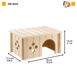 Ferplast Niche En Bois Pour Rongeurs Sans 4645 -Miscota Soldes Boutique 2 0190015800 1800x1800 63ac490940b3a g