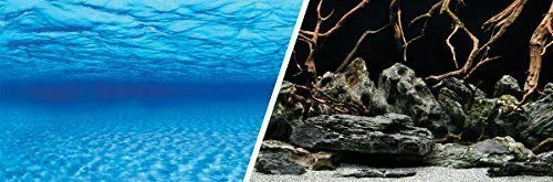 Marina Marine Clear View 3D Fond Bleu Marine/Natural 61Cm X 7,6M 3 Marina Marine Clear View 3D Fond Bleu Marine/Natural 61Cm X 7,6M