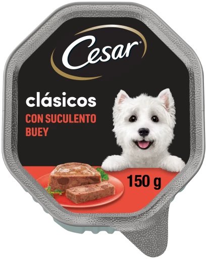 Lot 14 Cesar Nourriture Humide Pour Chiens à Saveur De Buf Dans Une Cuve à Pâté 4 Lot 14 Cesar Nourriture Humide Pour Chiens à Saveur De Buf Dans Une Cuve à Pâté – Image 2