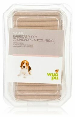 Wuapu Sticks Avec Calcium Pour Chiot - 70u Aprox