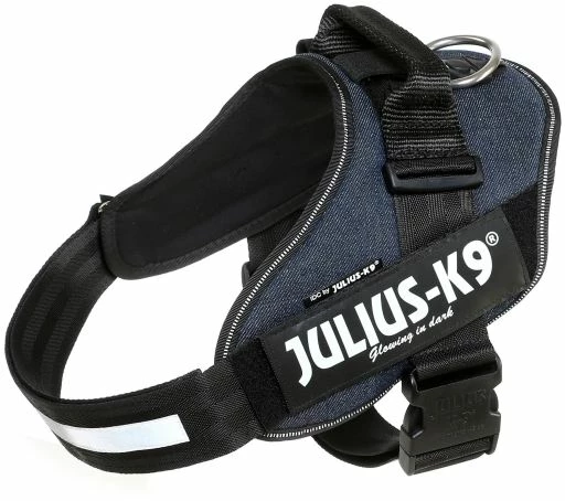 Julius K9 Harnais En Tissu Denim IDC Power 3 Julius K9 Harnais En Tissu Denim IDC Power