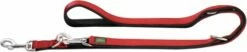 Hunter Laisse Réglable En Néoprène Rouge/Noir