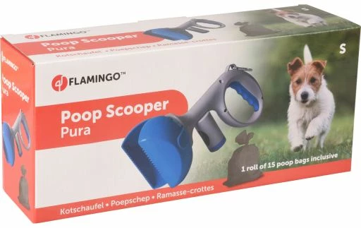 Flamingo Ramasseur De Litière Bleu Pur+1 Rouleau De Sacs 10 Flamingo Ramasseur De Litière Bleu Pur+1 Rouleau De Sacs – Image 8