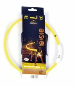 Duvo Plus Collier Seecurity Led Silicona Redondo Amarillo