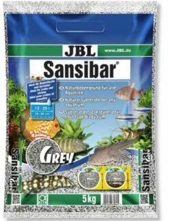 JBL Sansibar GREY Sustrato Fino Gris Para Acuarios Marinos Y De Agua Dulce