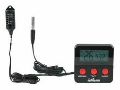 Trixie Thermomètre_Hygromètre Numérique, Avec Capteur Distant