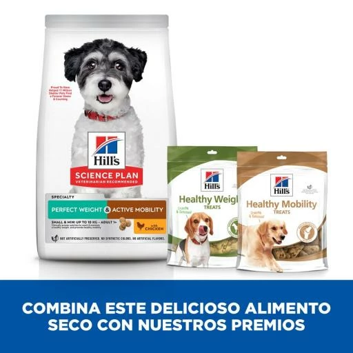 Hill's Pienso Science Plan Perfect Weight & Active Mobility Para Perros Pequeños & Mini De Pollo 7 Hill's Pienso Science Plan Perfect Weight & Active Mobility Para Perros Pequeños & Mini De Pollo – Image 5