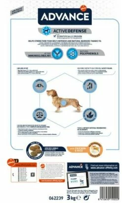 Advance Pienso Light Para Perros Mini De Pollo Y Arroz -Miscota Soldes Boutique 53 3 kg 62239 8410650150222 dog 9 2 g