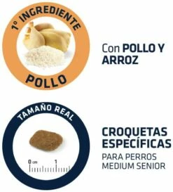 Advance Nourriture Medium Senior Poulet Et Riz -Miscota Soldes Boutique 66 4 4 g