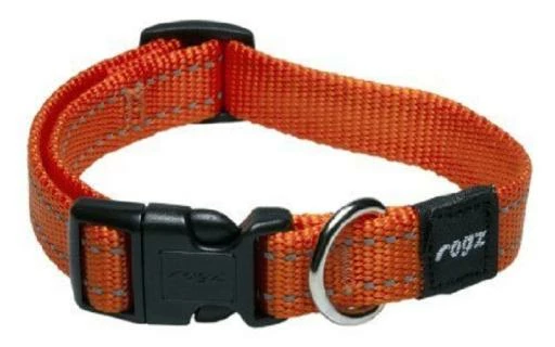 Rogz Collier Réfléchissant Ajustable Utility Orange 3 Rogz Collier Réfléchissant Ajustable Utility Orange