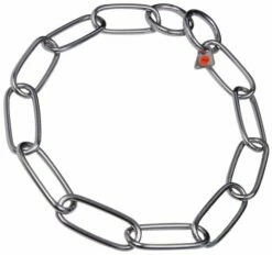 HS Sprenger Collier Ras De Cou En Acier Inoxydable à Maillons Longs Et Fins