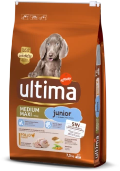 Ultima Nourriture Medium Maxi Junior Poulet Et Riz