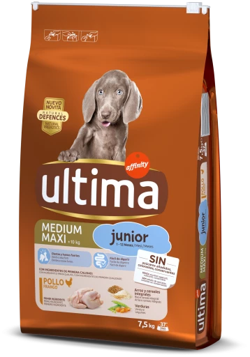 Ultima Nourriture Medium Maxi Junior Poulet Et Riz 3 Ultima Nourriture Medium Maxi Junior Poulet Et Riz