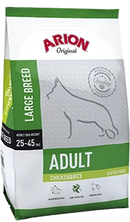 Arion Nourriture Pour Chiens Original Adult Large Poulet Et Riz