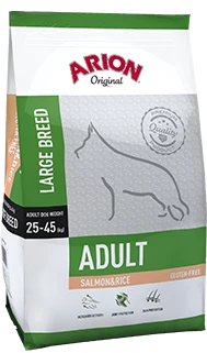 Arion Nourriture Pour Chiens Original Adult Large Saumon Et Riz