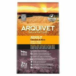 Arquivet Croquettes Pour Chiens Adultes Au Poulet Et Au Riz -Miscota Soldes Boutique 8435117810075 2 g