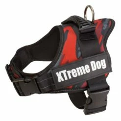 Arquivet Harnais Camouflage Xtreme Dog Rouge