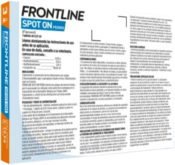 Frontline Pipettes Spot Petite Race 2-10 Kg -Miscota Soldes Boutique 88055 dorso frontline spoton 03 es16p3401 3 g