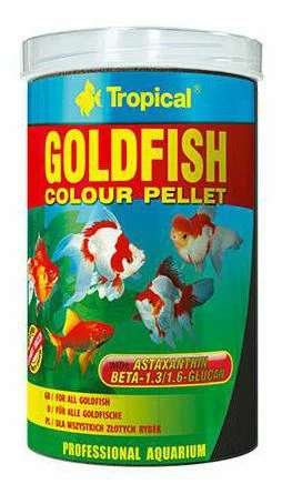 Tropical Goldfish Colour Pellet 3 Tropical Goldfish Colour Pellet