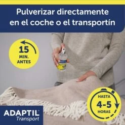 Adaptil Spray Sédatif 60 Mililitres -Miscota Soldes Boutique ADAPTIL Transport Spray60ML carousel 4 649ad38ed051d g