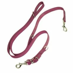 Gloria Pets Sangle En Cuir Rose Nobuk