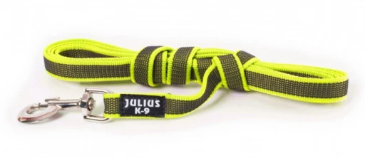 Julius K9 Laisse Longue Caoutchoutée Néon Avec Poignée Pour Chiens 4 Julius K9 Laisse Longue Caoutchoutée Néon Avec Poignée Pour Chiens – Image 2
