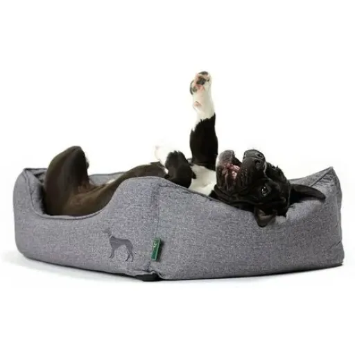 Hunter Lit Carré Boston Gris 5 Hunter Lit Carré Boston Gris – Image 3