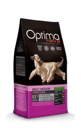 Optimanova Adult Medium Poulet Et Riz 3 Optimanova Adult Medium Poulet Et Riz