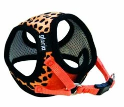 Gloria Pets Robe / Robe Léopard Orange