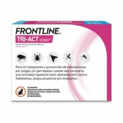 Frontline Pipettes Tri Act Race Moyenne 10-20 Kg -Miscota Soldes Boutique Pack TRI ACT 10 20Kg 3p Dorso 62724a74d7979 g
