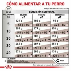 Royal Canin Nourriture Gastro-intestinal Low Fat 22 Canine 17 Royal Canin Nourriture Gastro-intestinal Low Fat 22 Canine -Miscota Soldes Boutique RACIONAMIENTO 62fcc1d9afd62 g